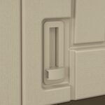 54 Cu Ft Vertical Plastic Shed – Durable Outdoor Storage Unit - Image 12